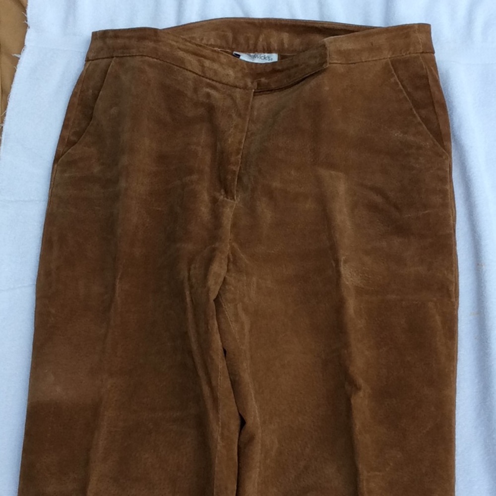 Suede lined pants